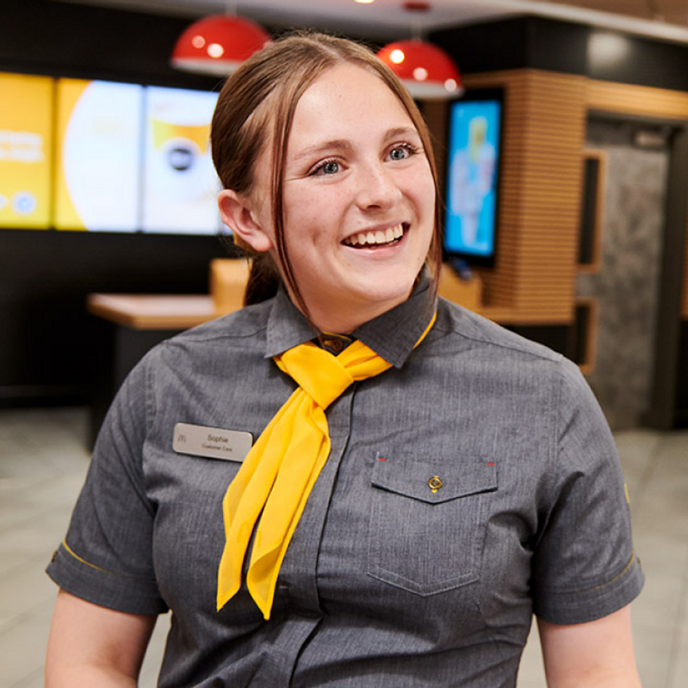 Smiling woman