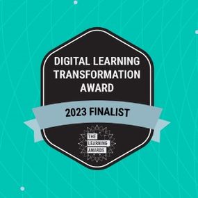 Digital Learning Transformation Award 2023 Logo